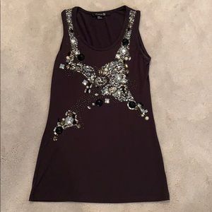 Forever21 beaded sequin top